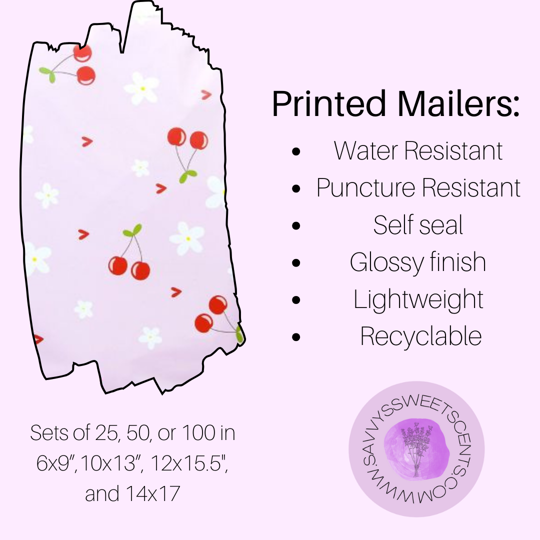 Ch-Ch-Cherry Printed Mailers