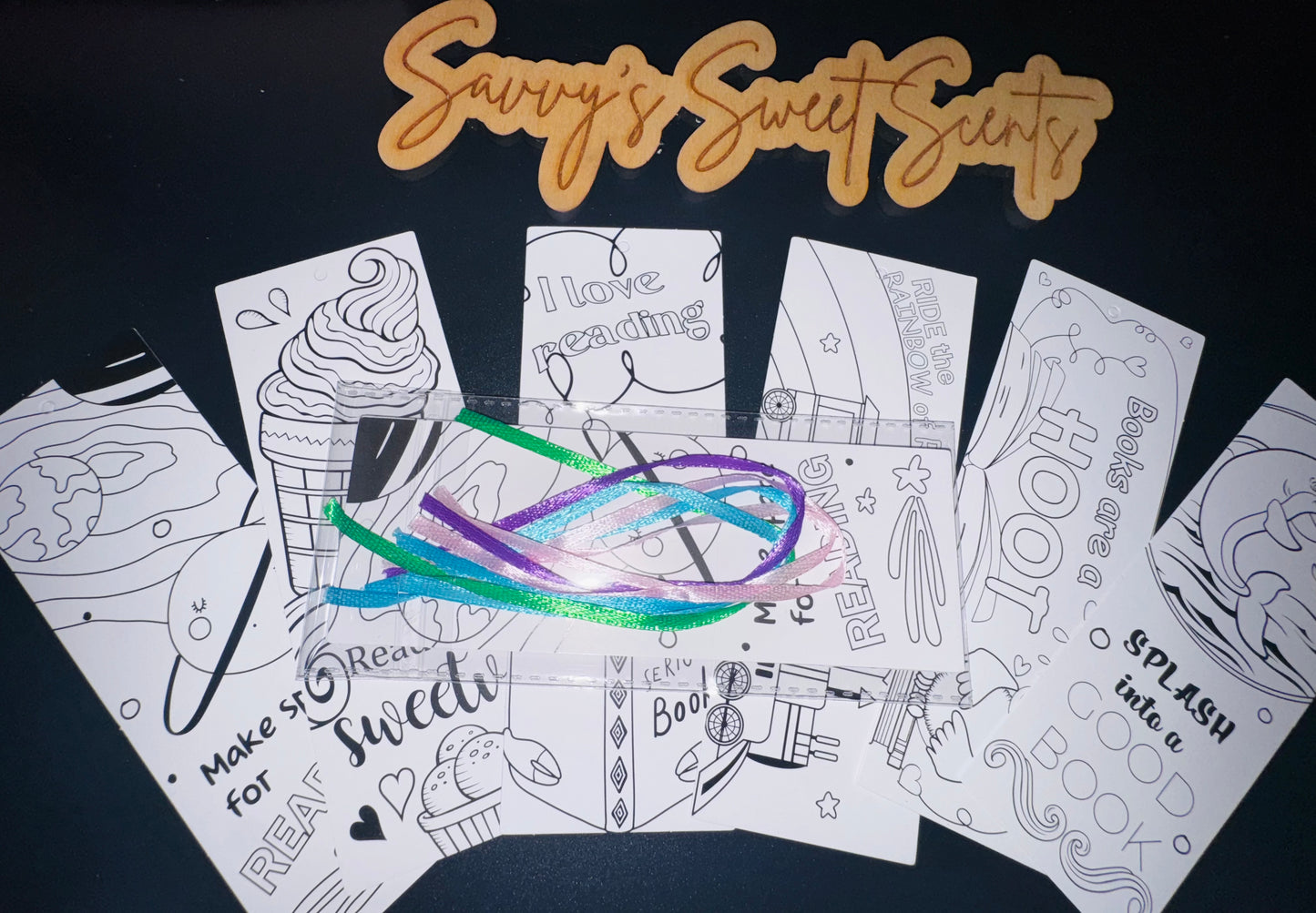 Color your own Bookmarks! 📖