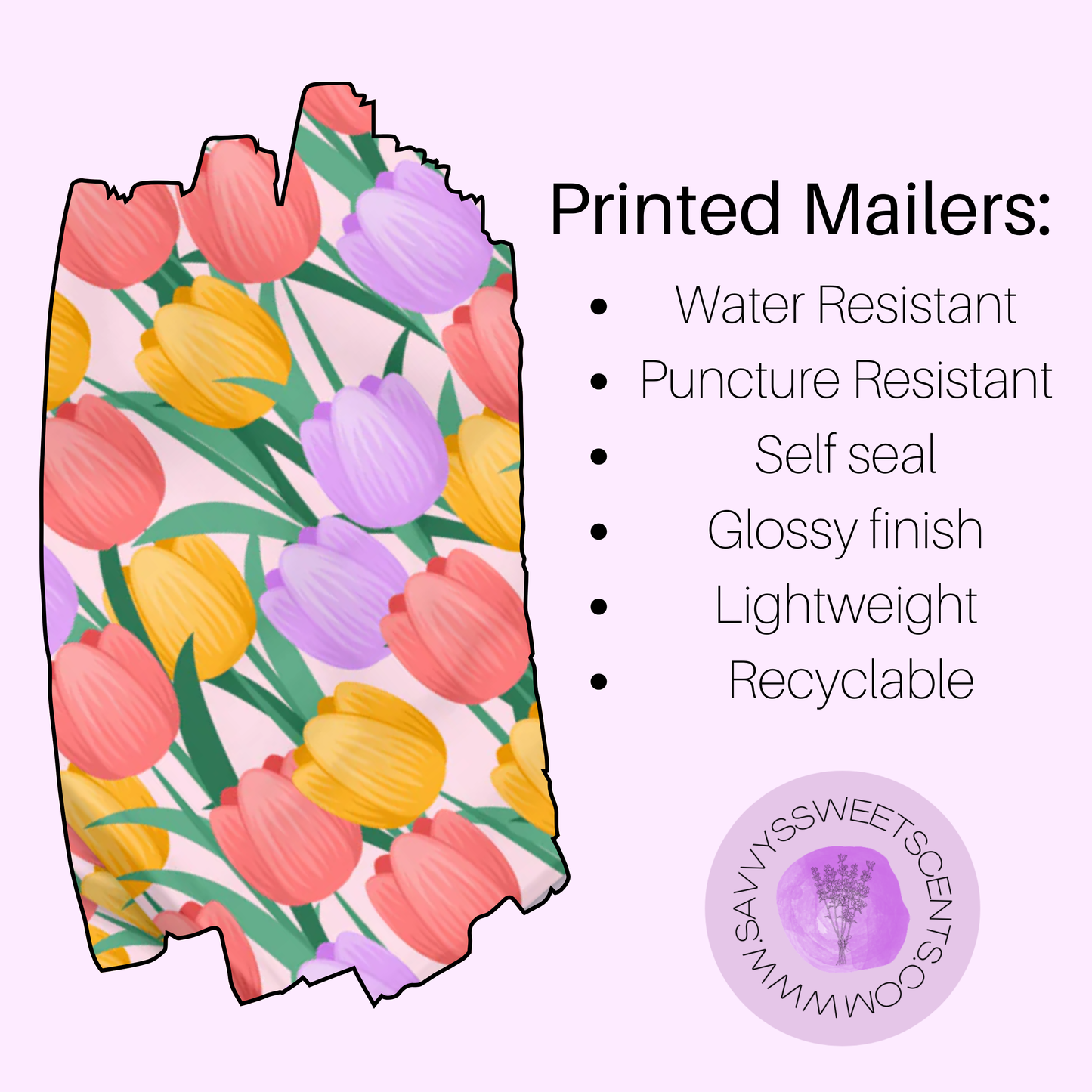 Blooming Tulips Mailers
