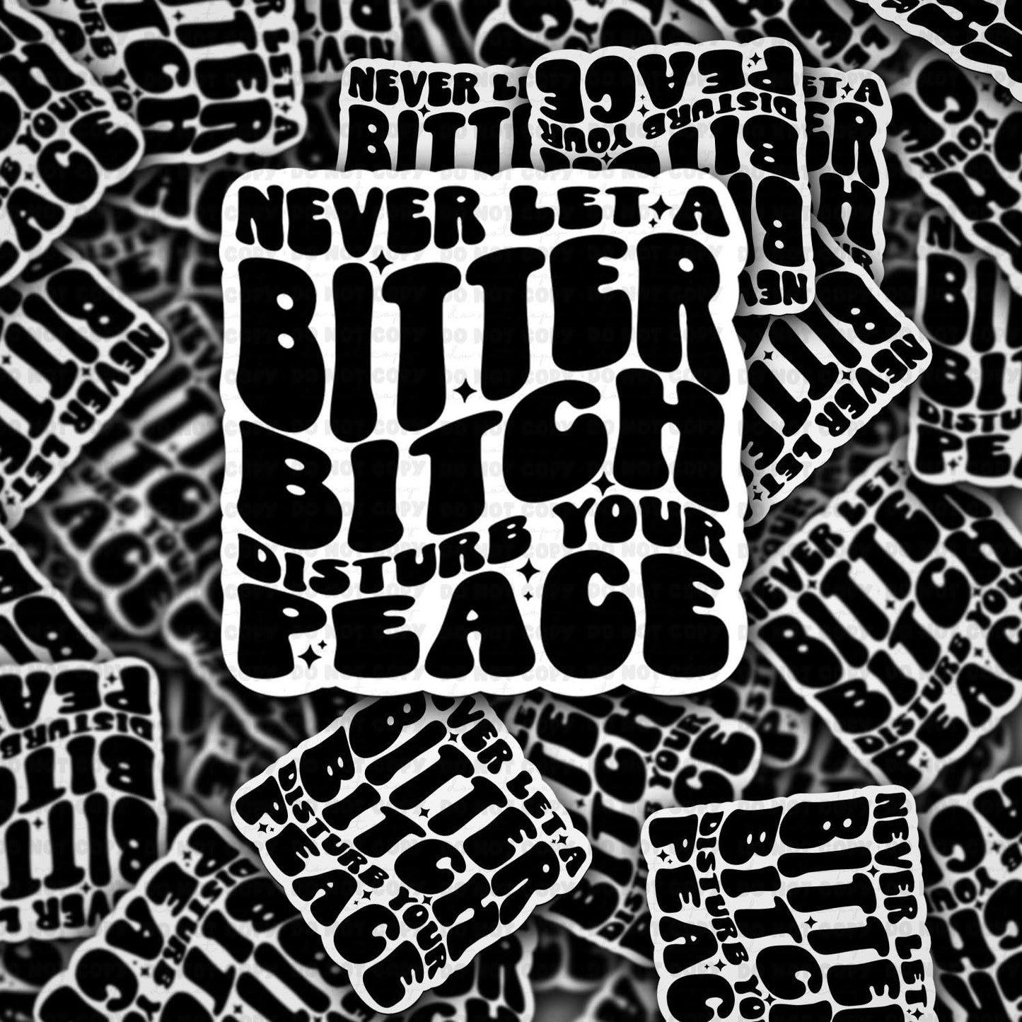 Bitter 3"x3”