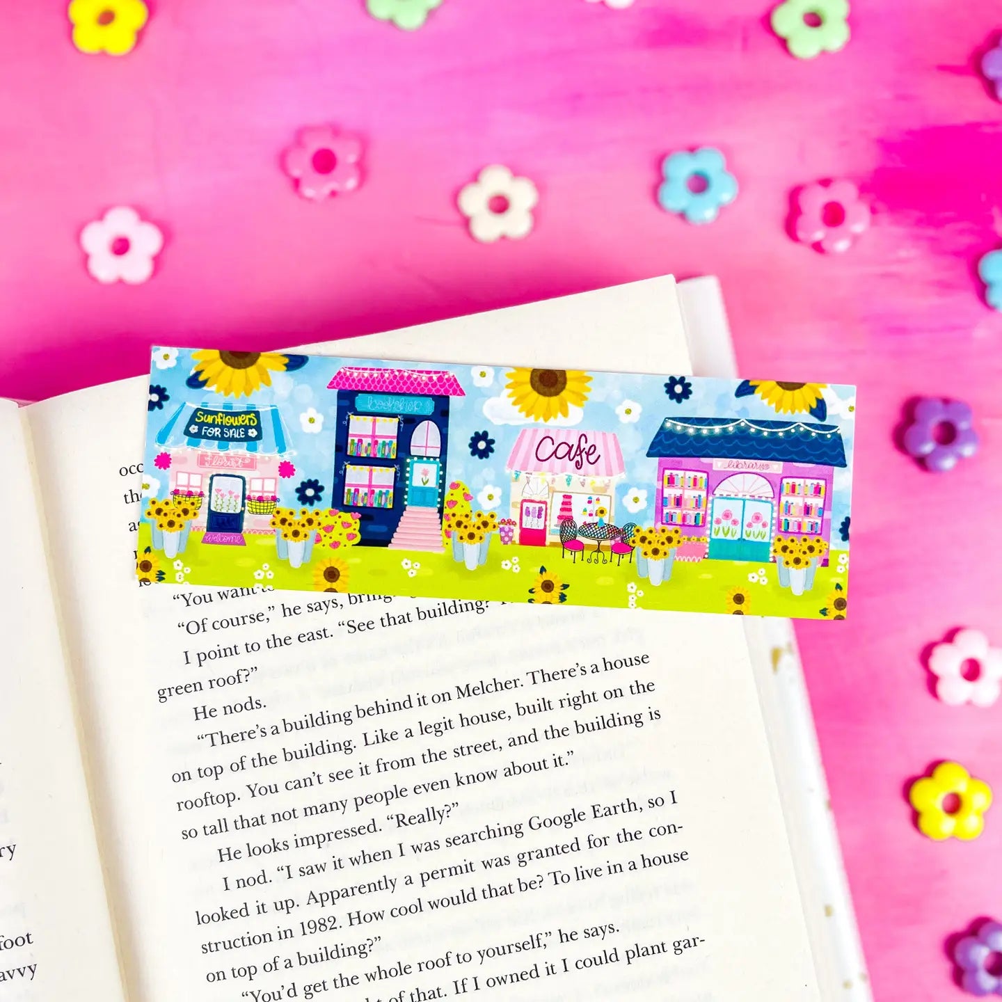 Sunflower Fest Bookmark