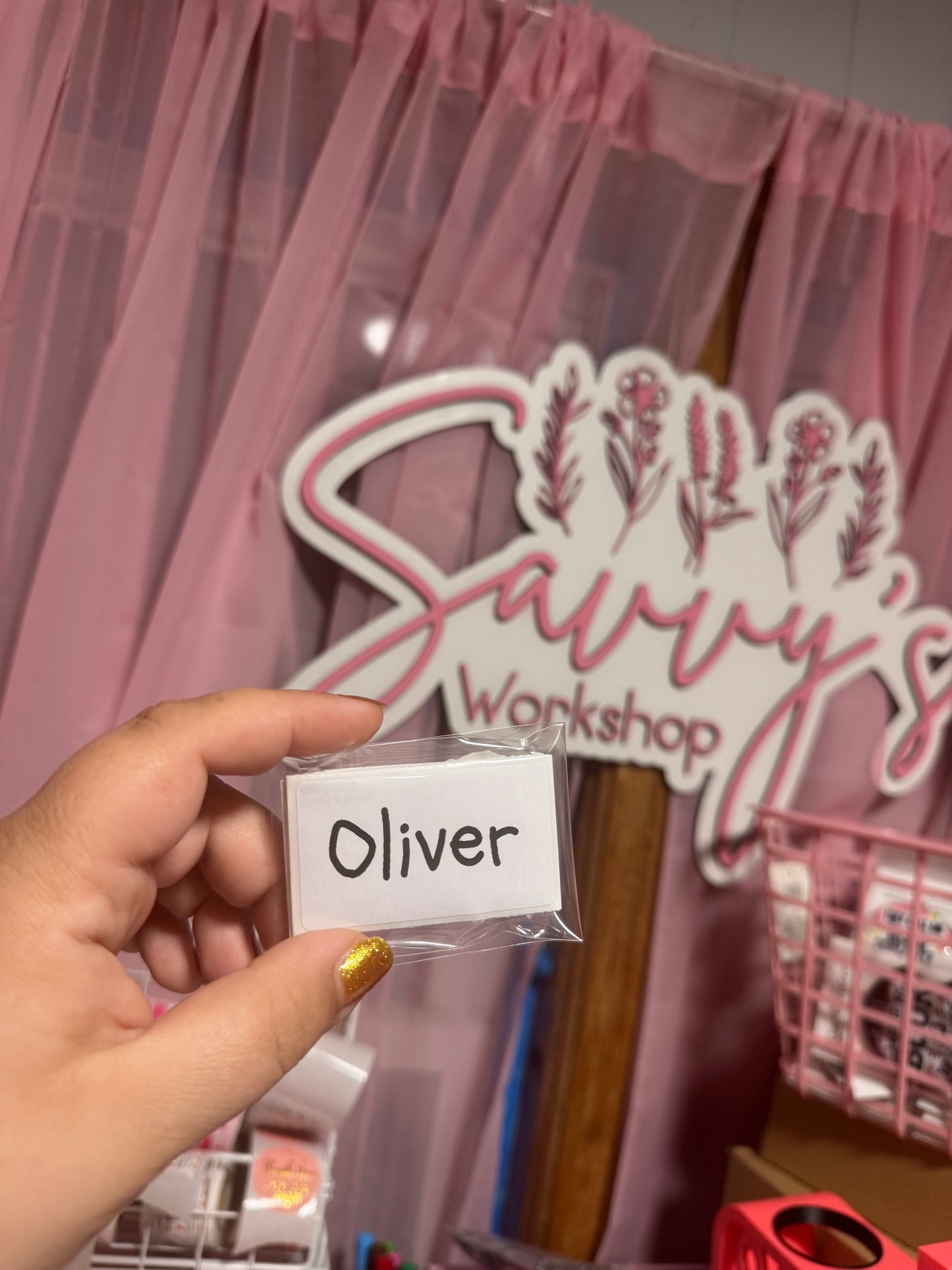 Custom Name Thermal Labels (2.25x1.25)