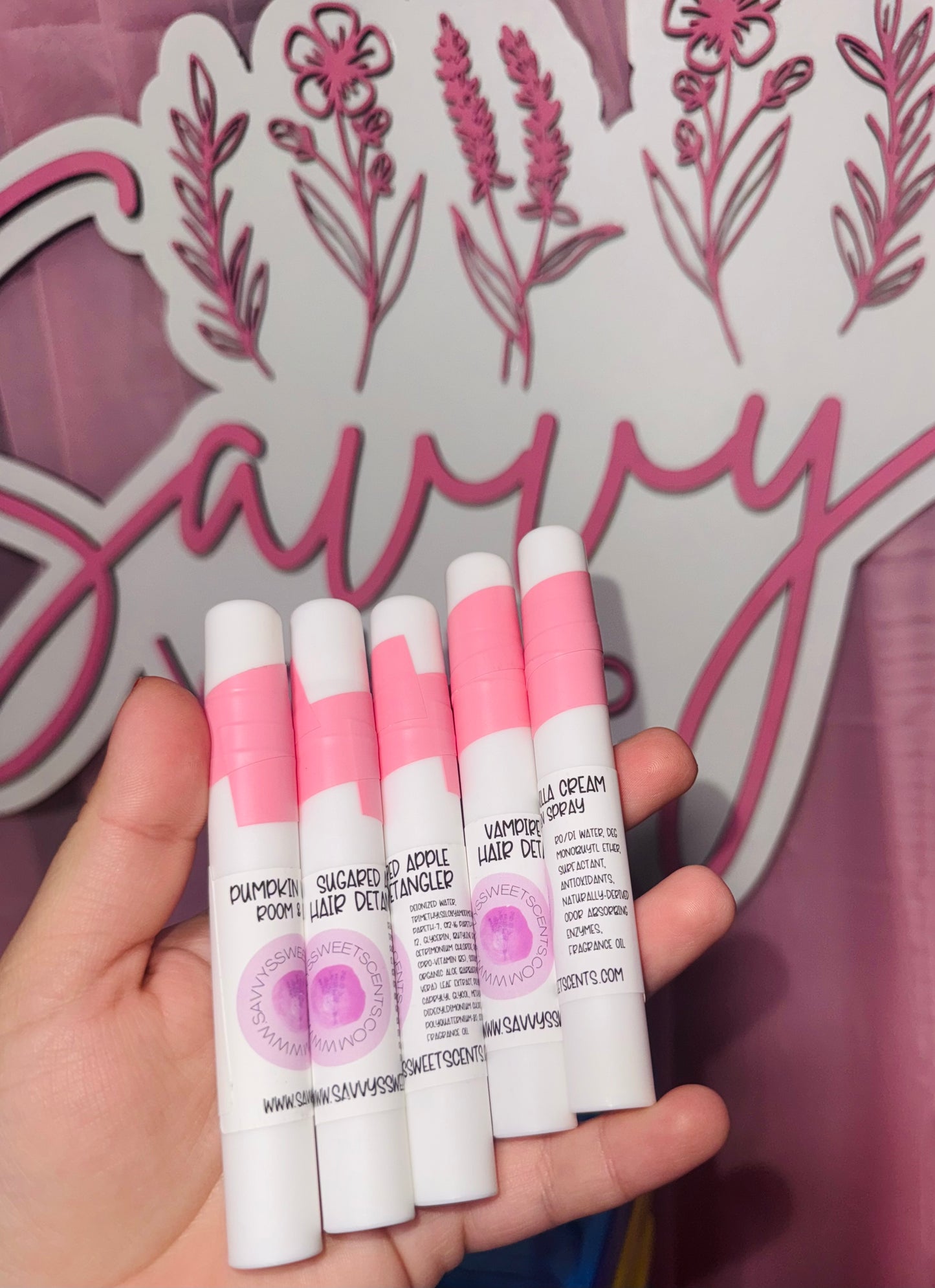 Mini Hand Sanitizer Sprays