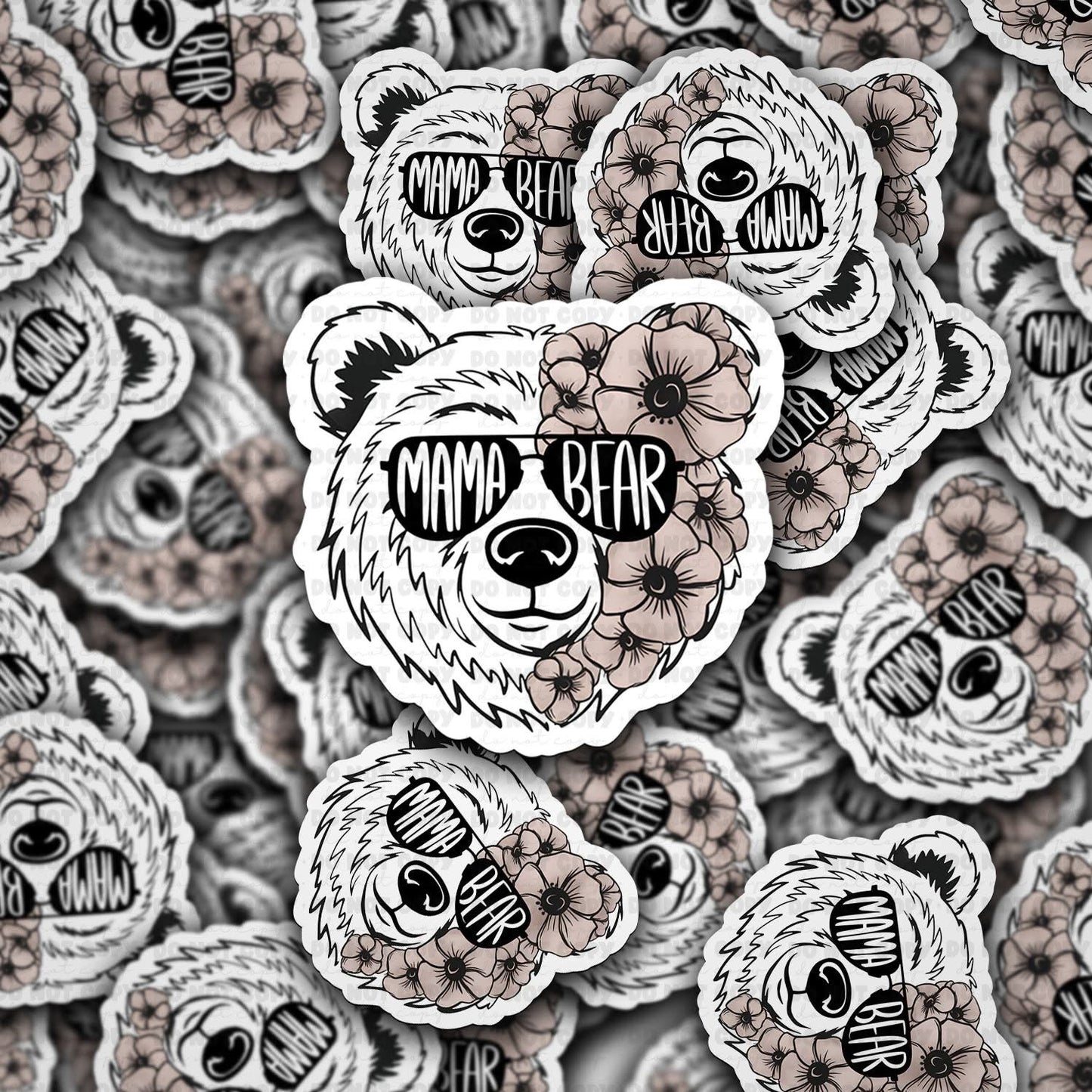 Mamabear 3"x3”