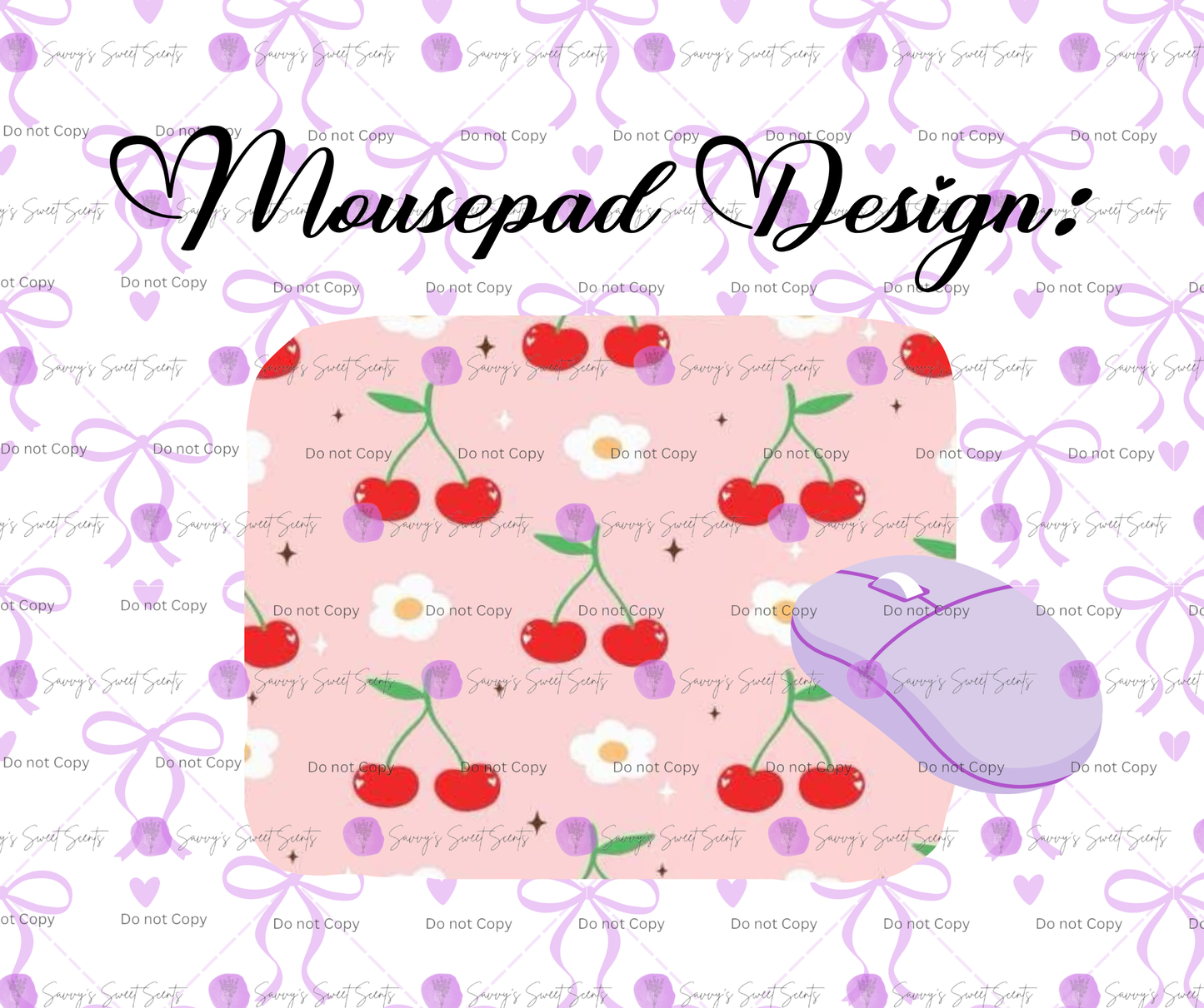 Mousepad - Cherries