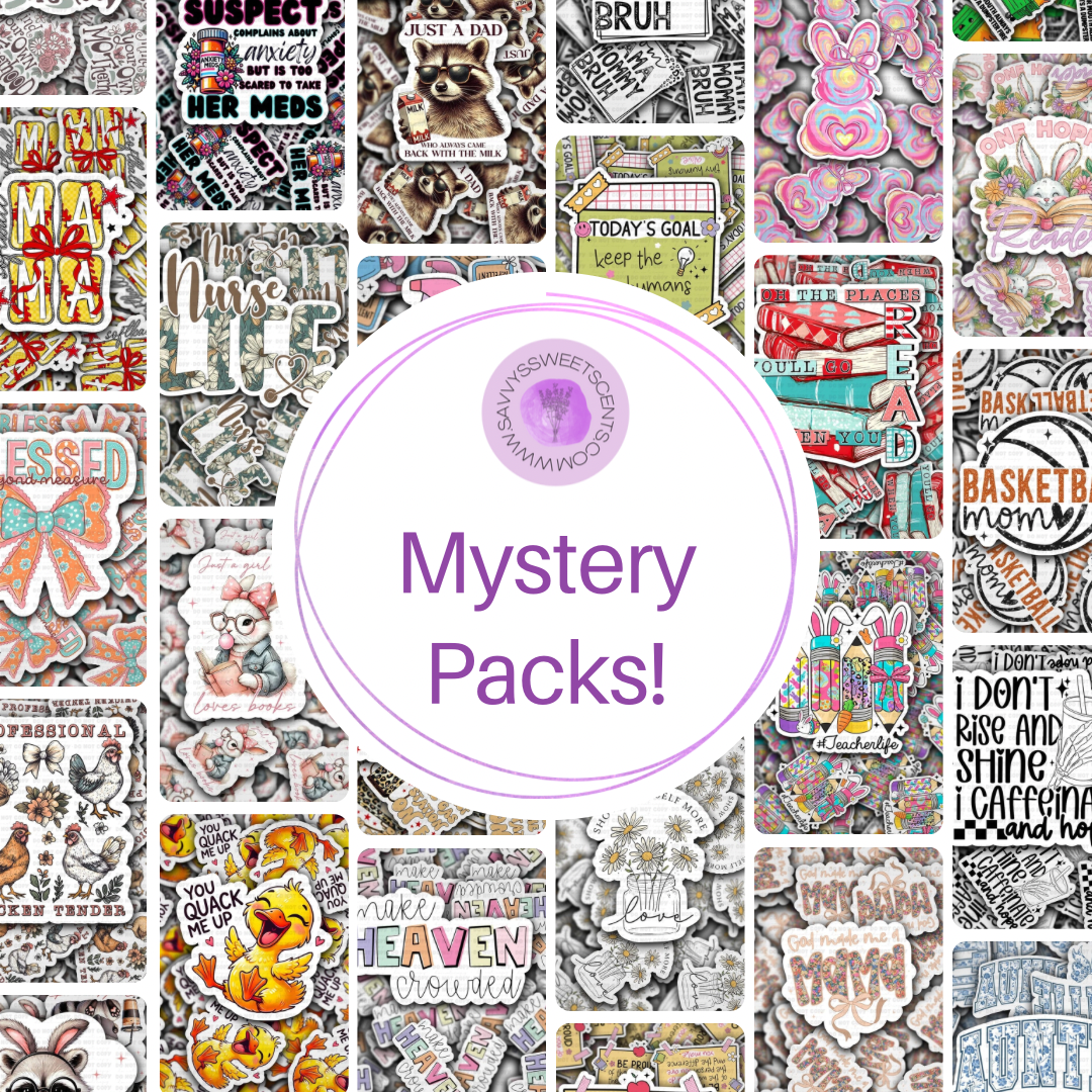 Mystery Packs of Stickers