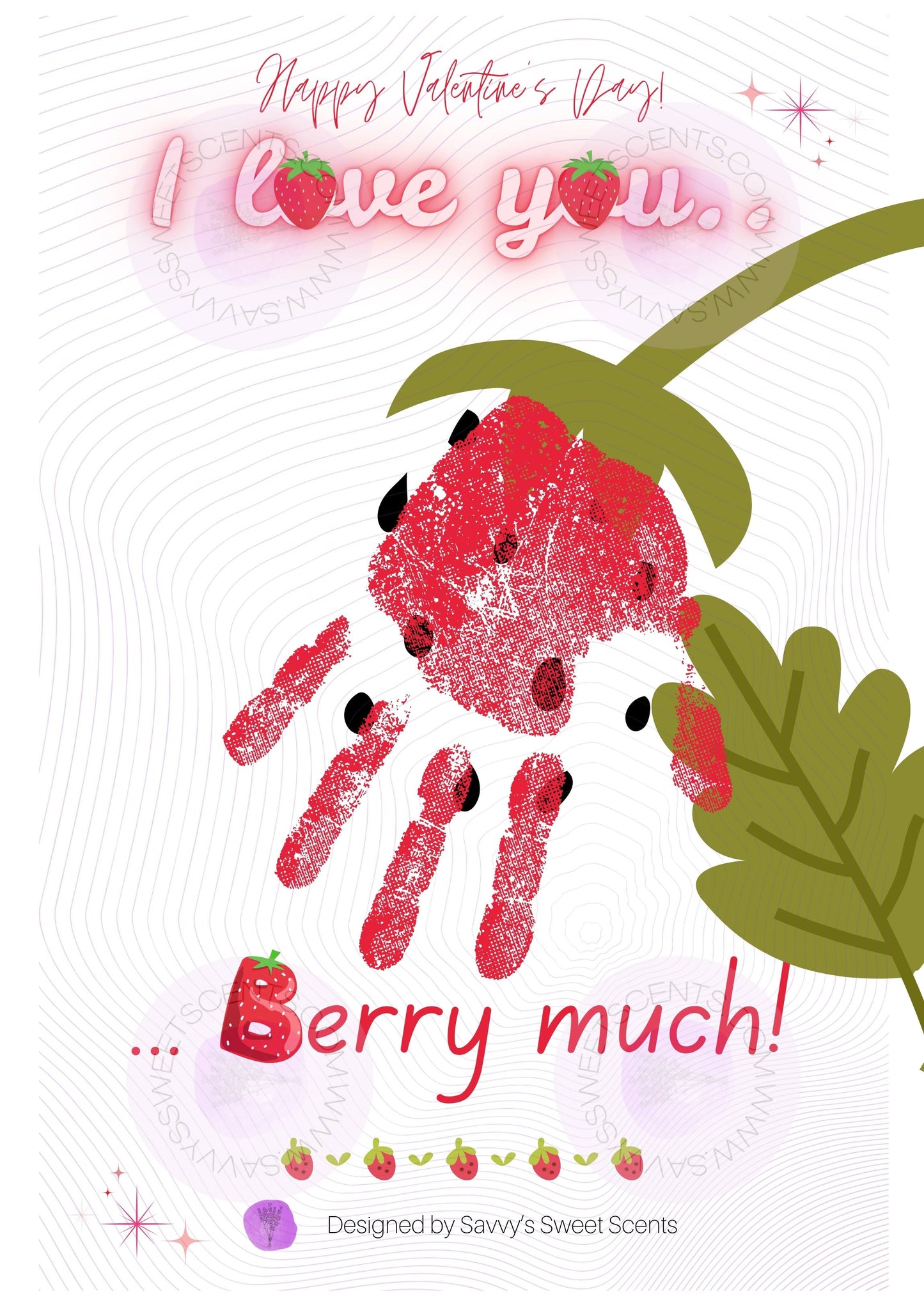 Handprint Keepsakes - Valentine's