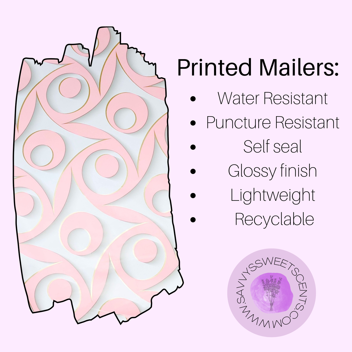 Pink Elegance Mailers