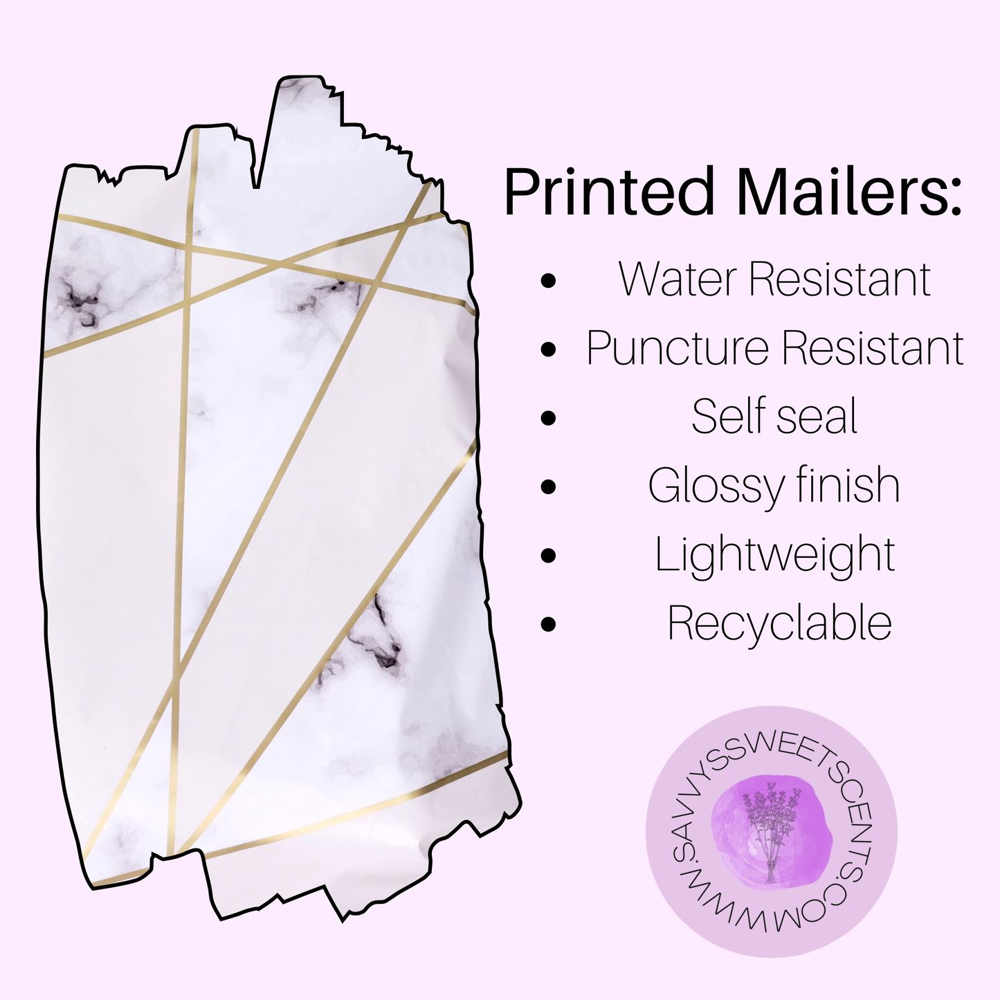 Feeling Marble-ous Mailers