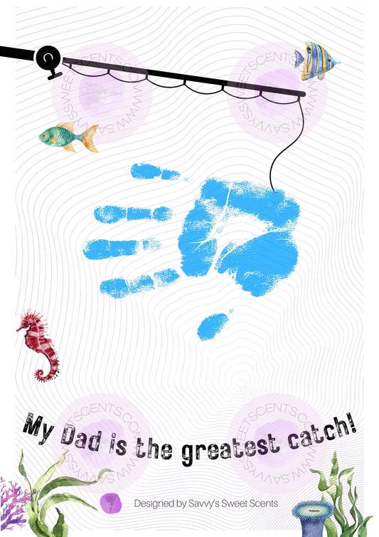 Handprint Keepsakes - Dad