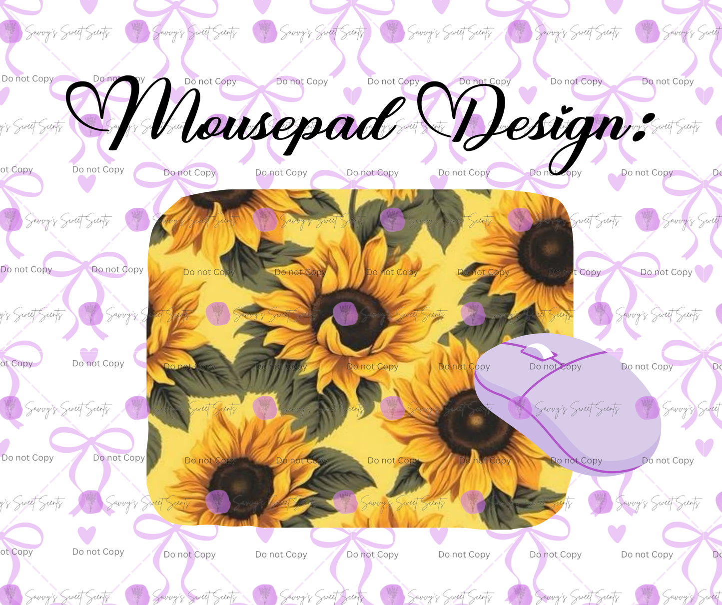 Mousepad - Sunflower Field