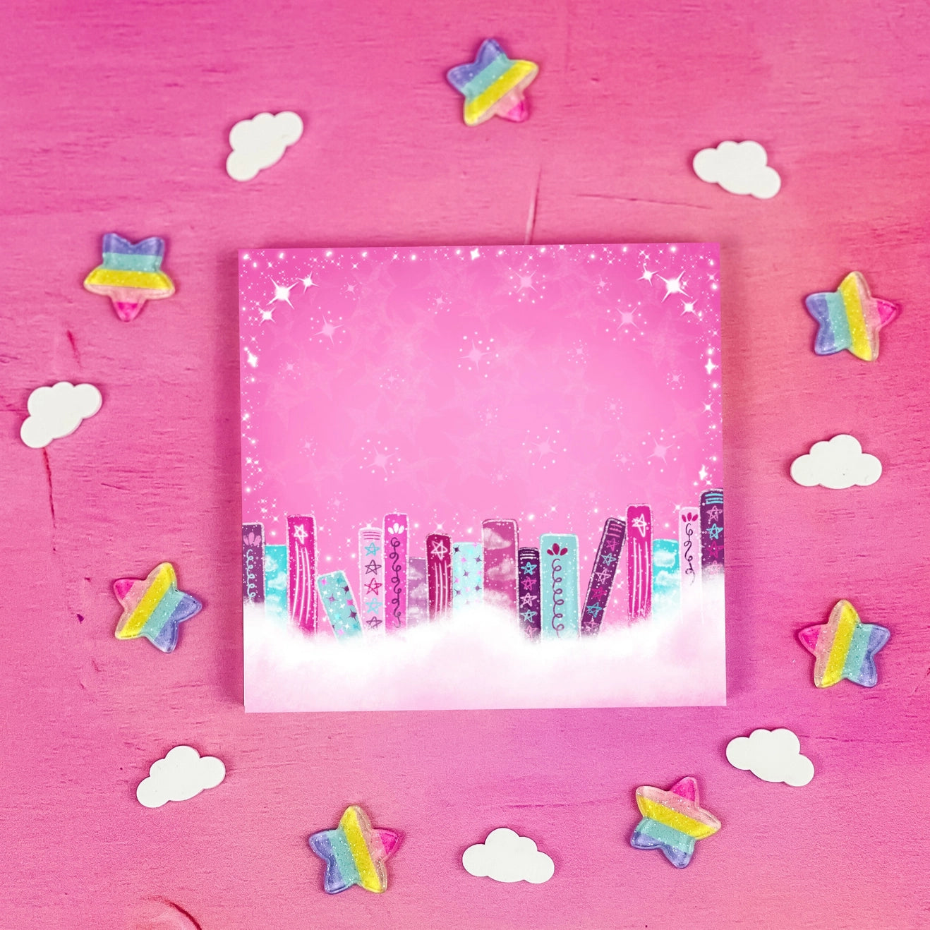 Bookish Dreams Sticky Notepad