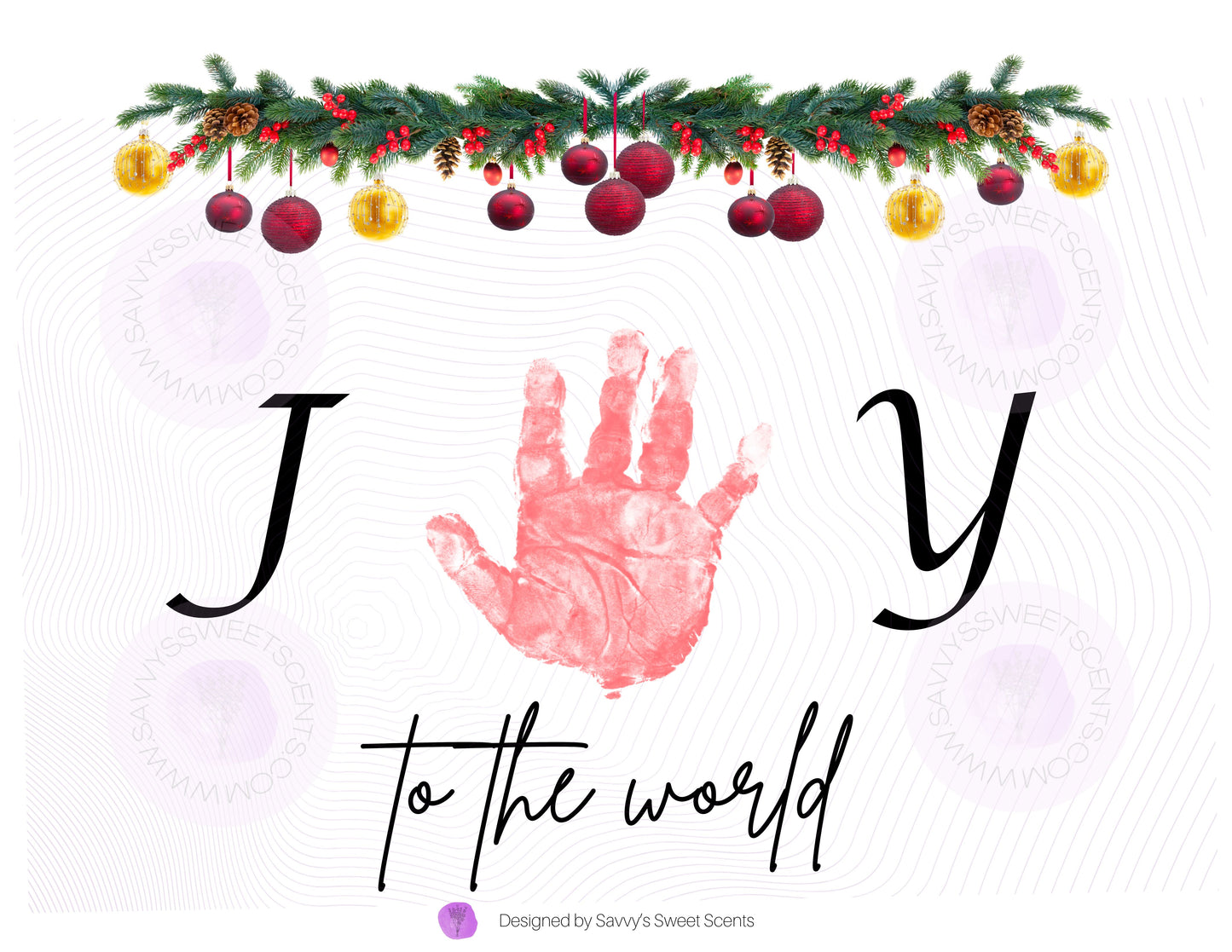 Handprint Keepsakes - Christmas Time