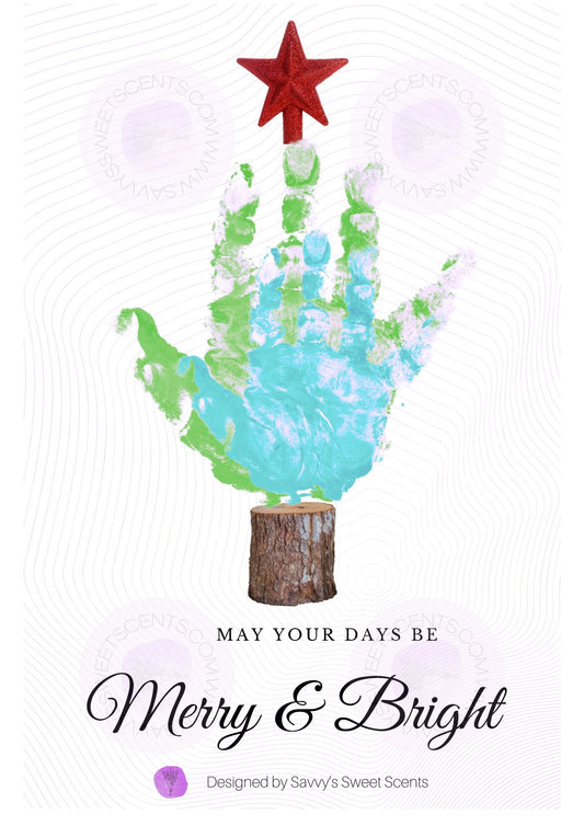 Handprint Keepsakes - Christmas Time