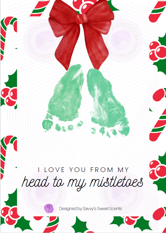 Footprint Keepsakes - Christmas Time