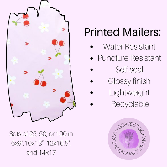 Ch-Ch-Cherry Printed Mailers