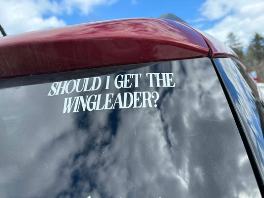 WLeader - Car Decal