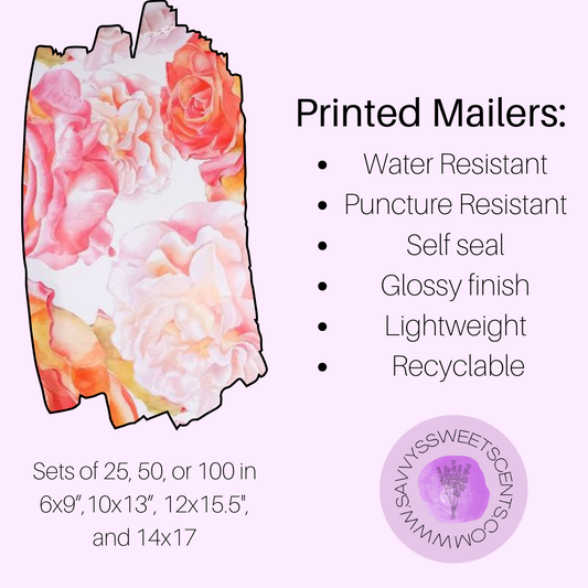 Peony for your Thoughts Printed Mailers