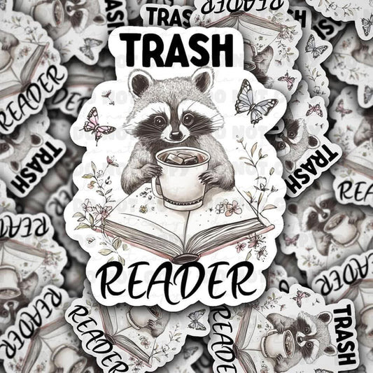 Trash Reader 3"x3"