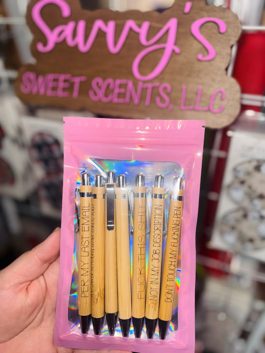Work Inappropriate - Pens