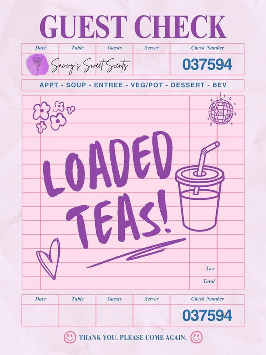 Loaded Tea Packet - Single 16oz