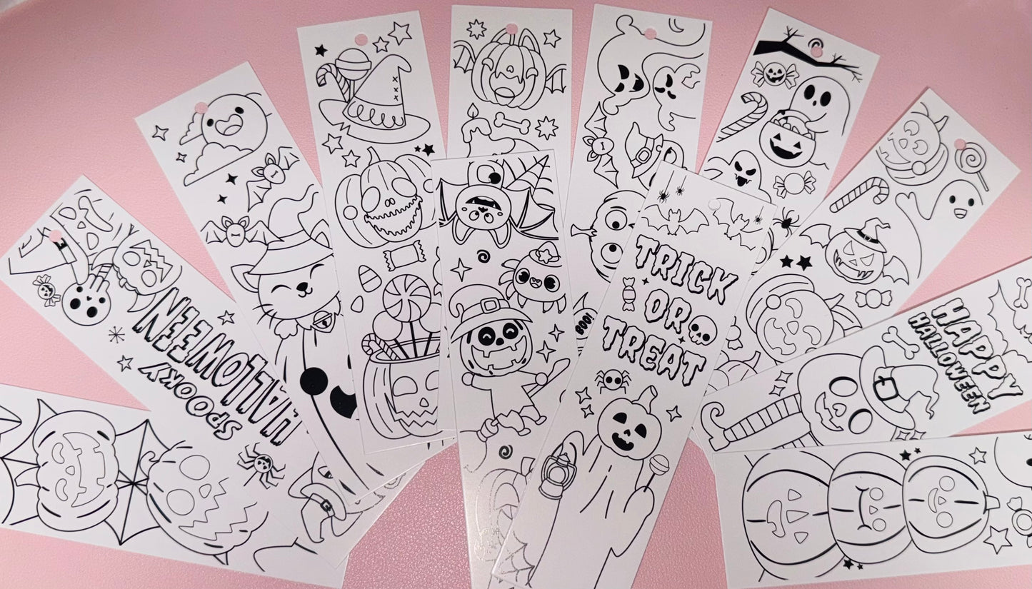 Color your own Bookmarks! 📖
