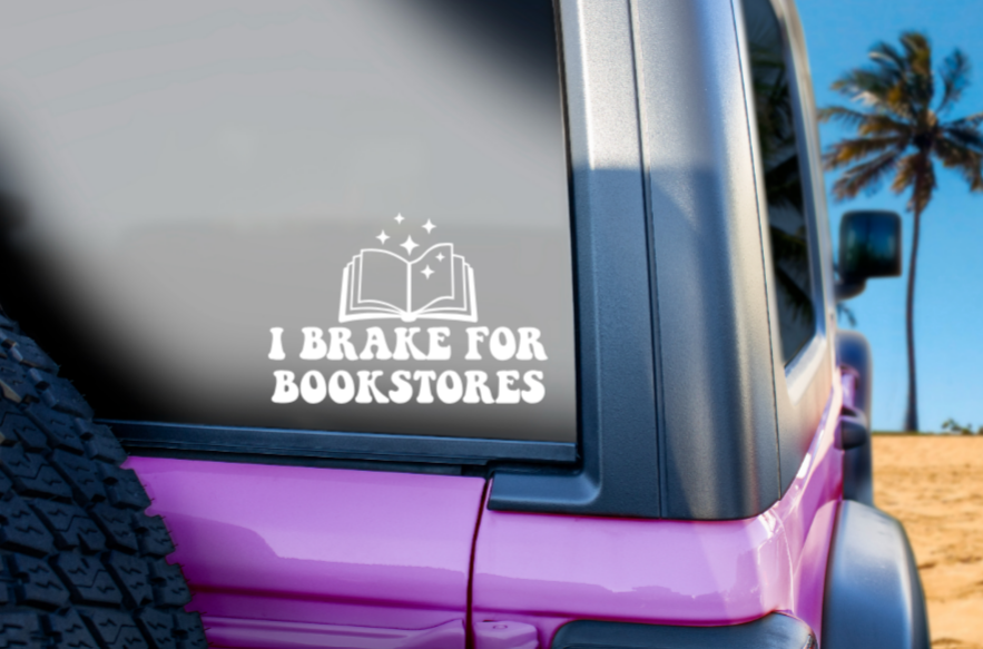 Bookstores - Car Decal