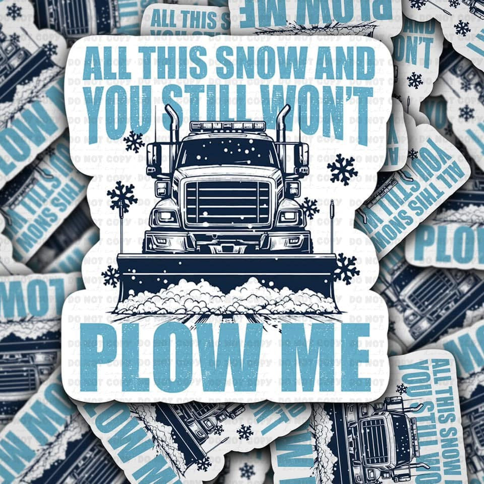 Plow Sticker 2"x2"