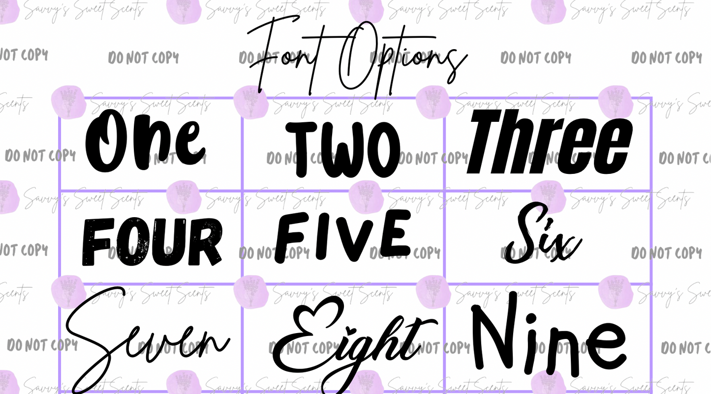 Custom Name Thermal Labels (2.25x1.25)