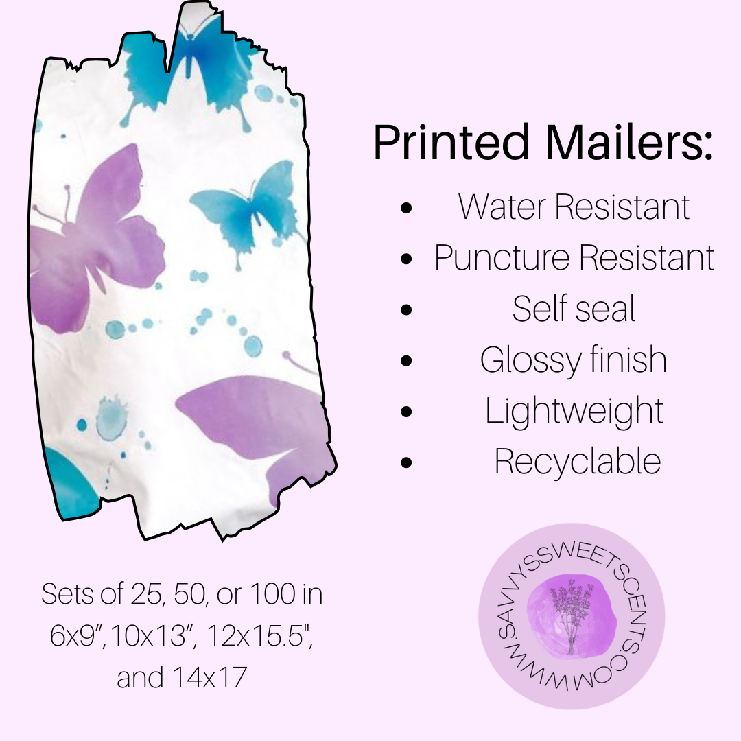 Butterflies Printed Mailers