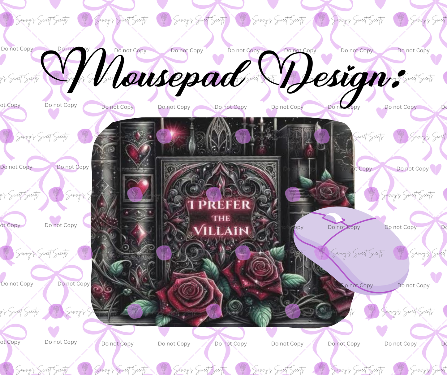 Mousepad - Villain