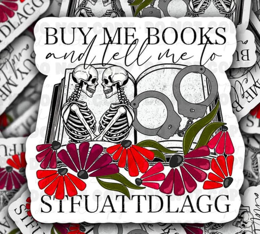 Buy me Books 3"x3”