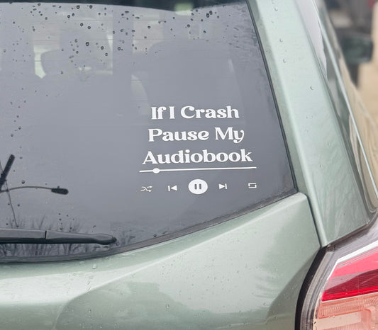 Audiobook - Car Decal