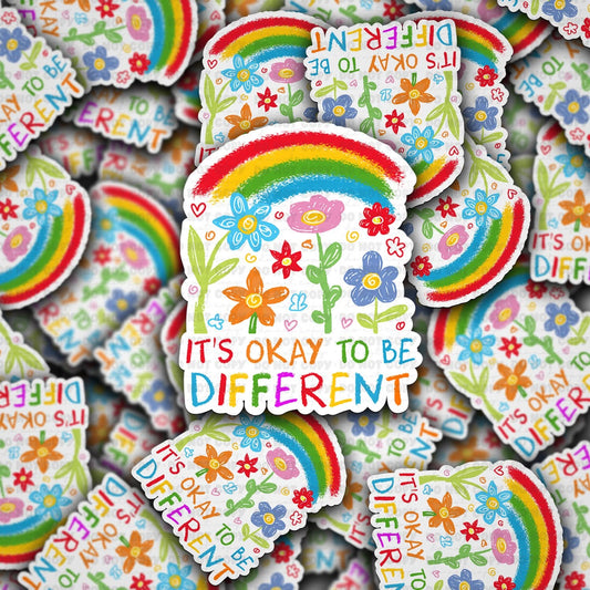 It’s Ok rainbow 3"x3”