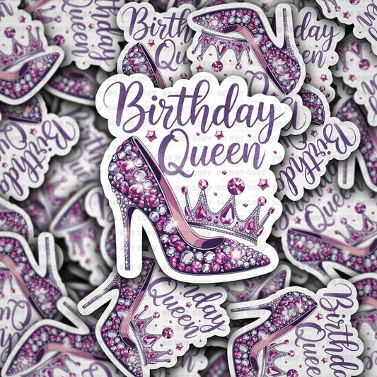 Bday Queen 3"x3”