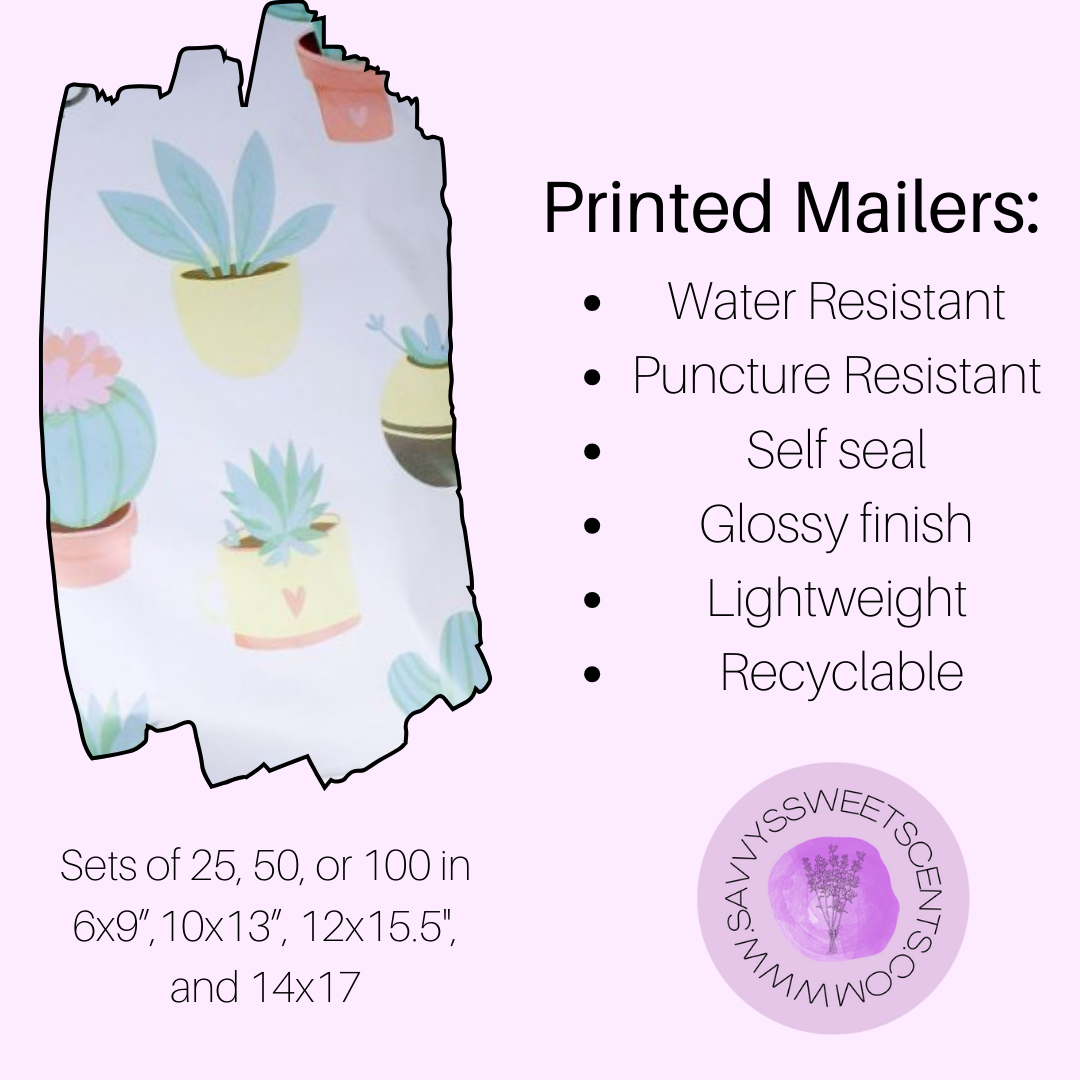 Cactus Printed Mailers