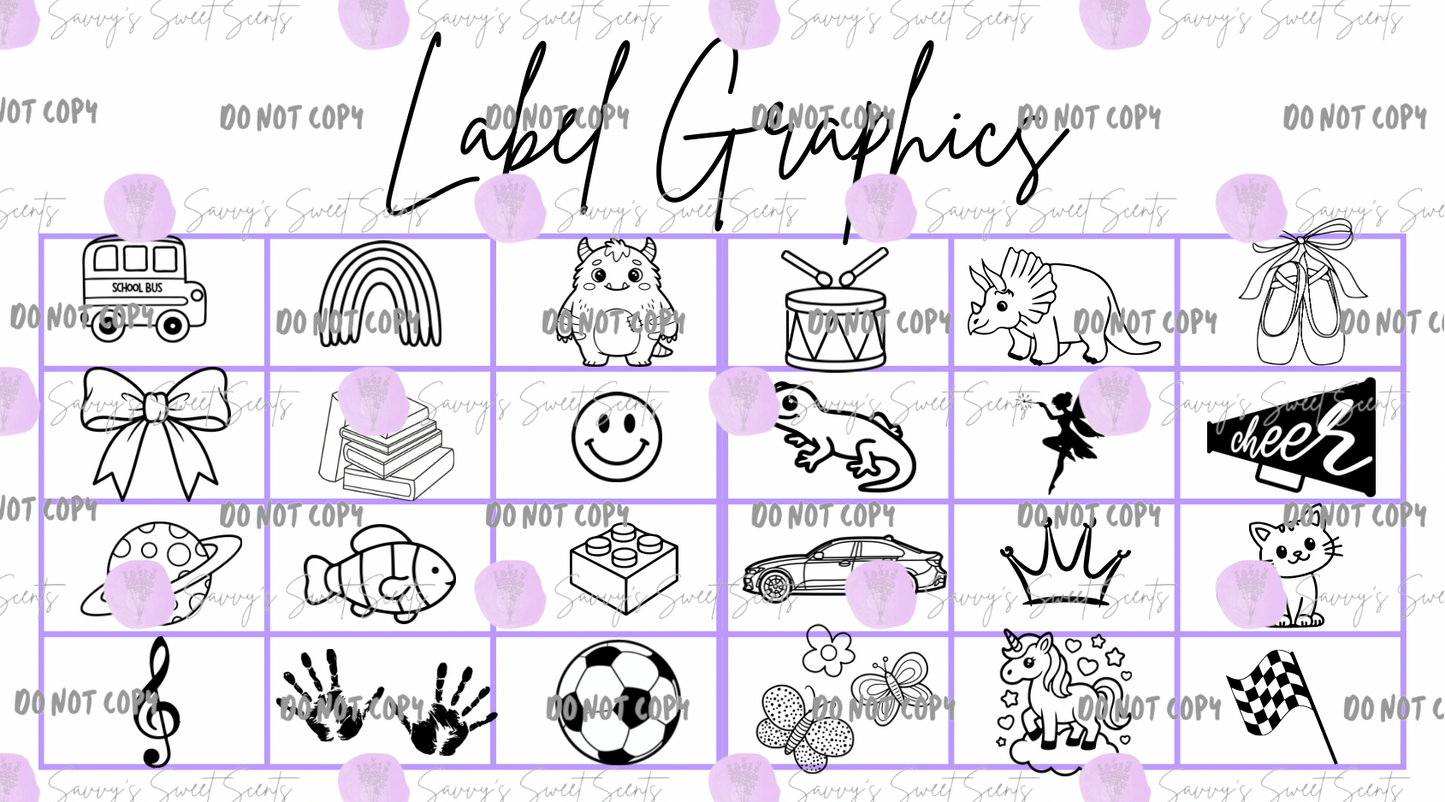 Custom Name Thermal Labels (2.25x1.25)