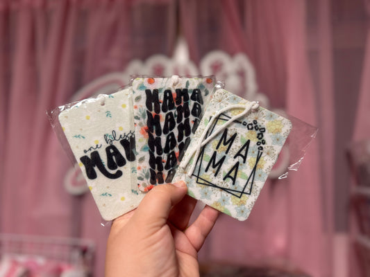 Felt Car Freshie - Mama/Woman
