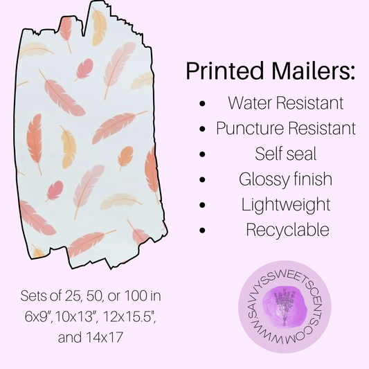 Feather Printed Mailers