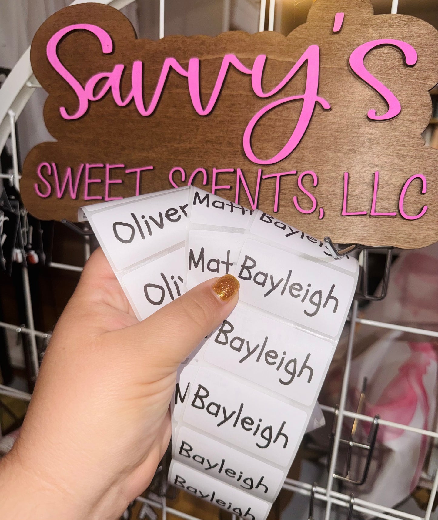 Custom Name Thermal Labels (2.25x1.25)