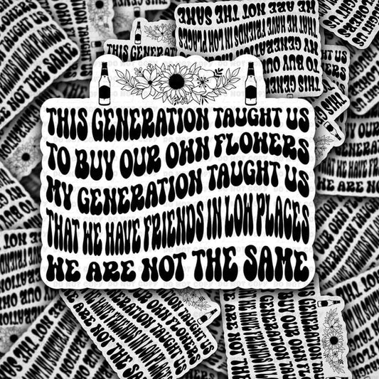 Generation Sticker 2"x2"