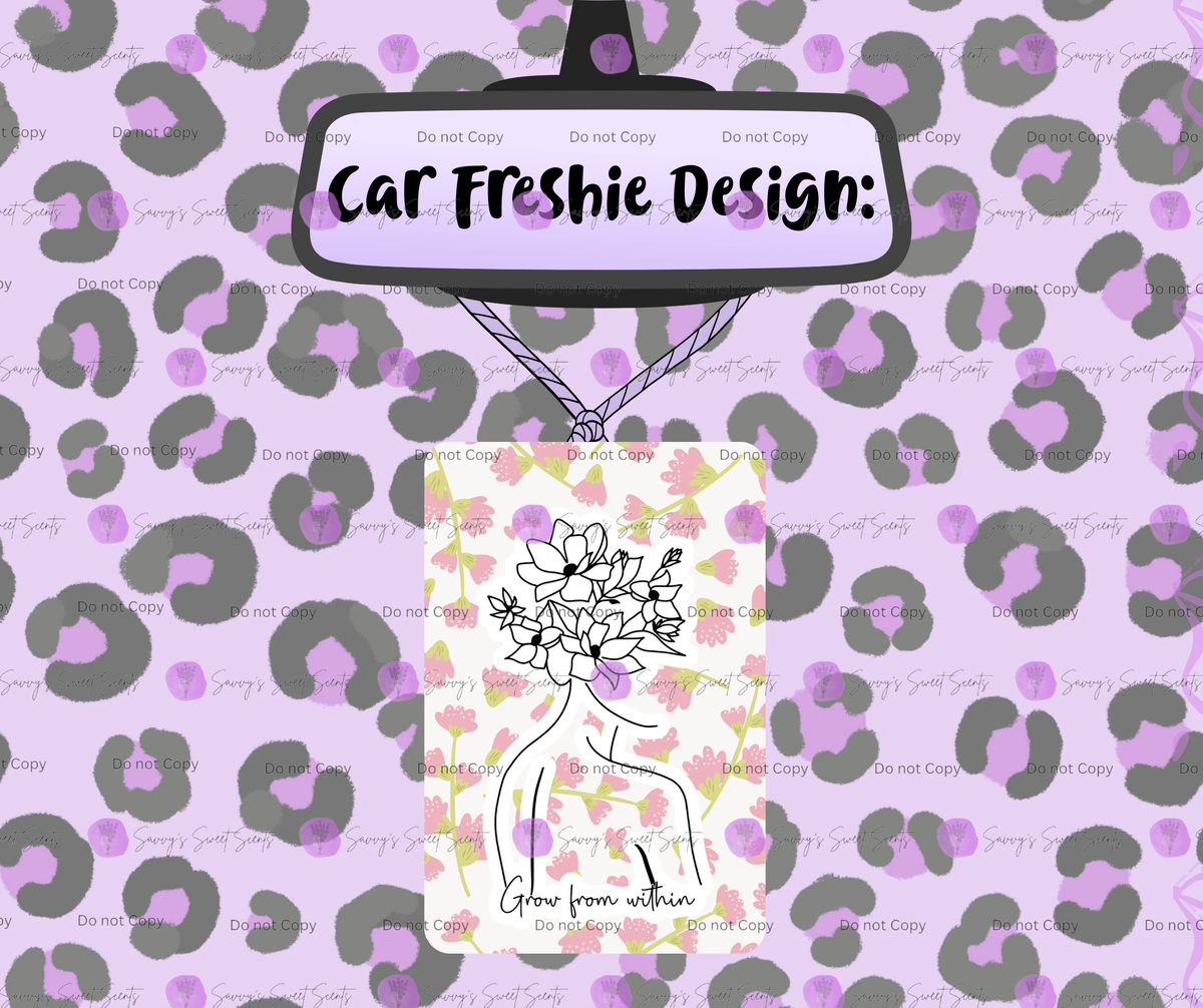 Felt Car Freshie - Mama/Woman