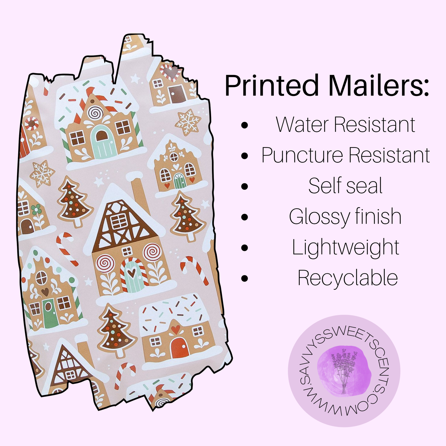 Cookie Village Printed Mailers