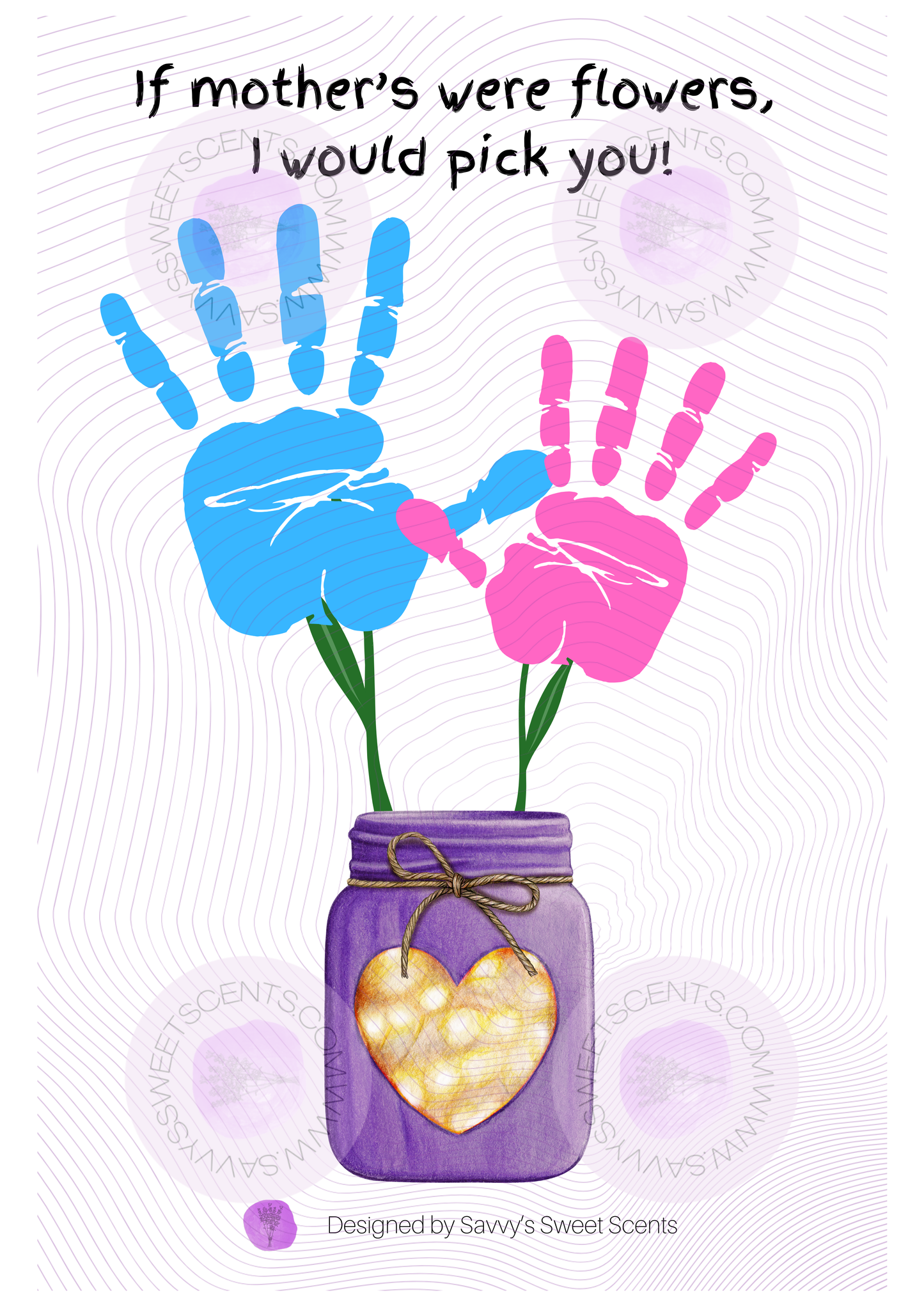 Handprint Keepsakes - Mother's Day